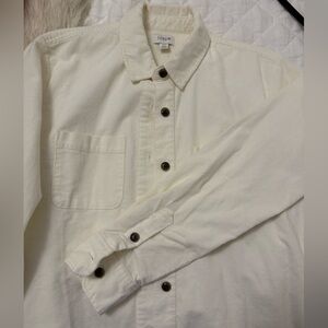 NWT J. Crew Factory Cord Shirt Jacket